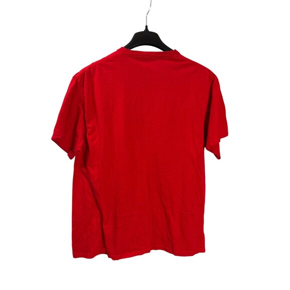 Peanuts Snoopy Christmas T-Shirt XL Cotton Holiday Graphic Tee - Picture 2 of 3